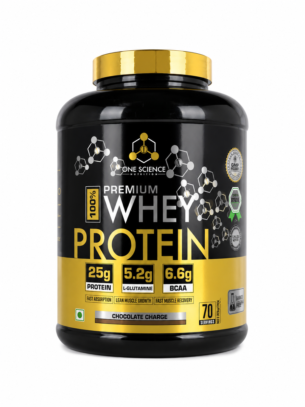 One Science Premium Whey Protein – Chocolate Charge