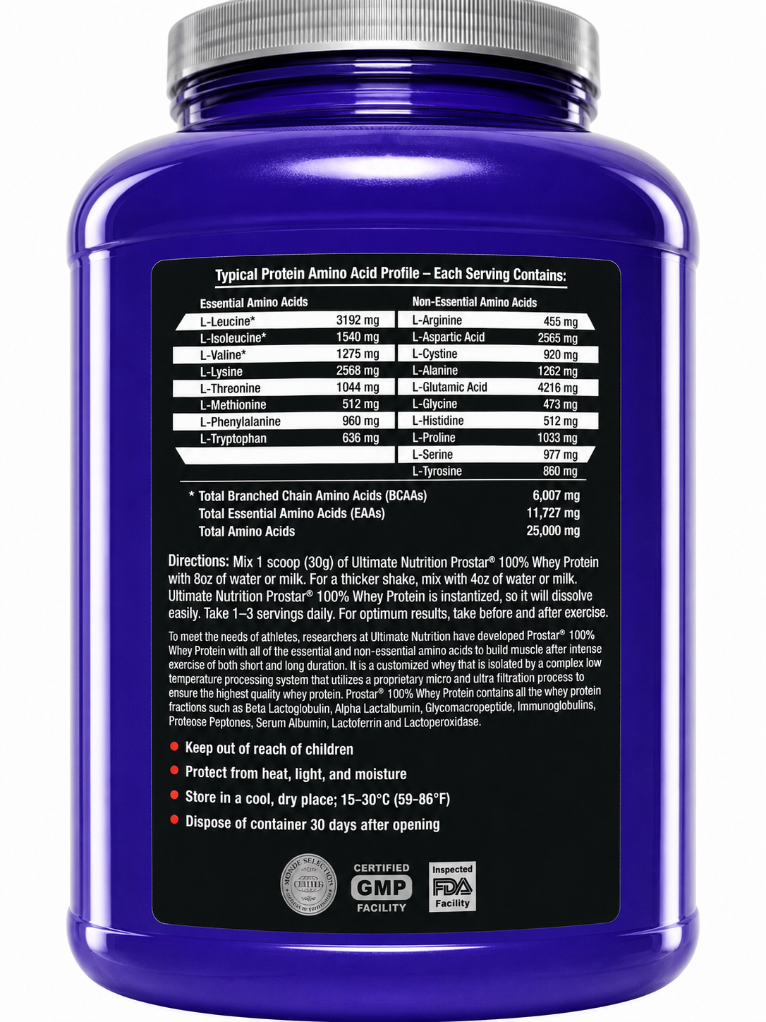 Ultimate Nutrition Prostar 100% Whey Protein – Chocolate Crème
