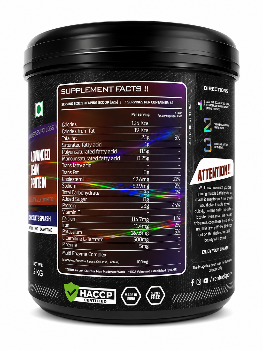 Rep Fuel Whey In Protein – Choco Cream Splash