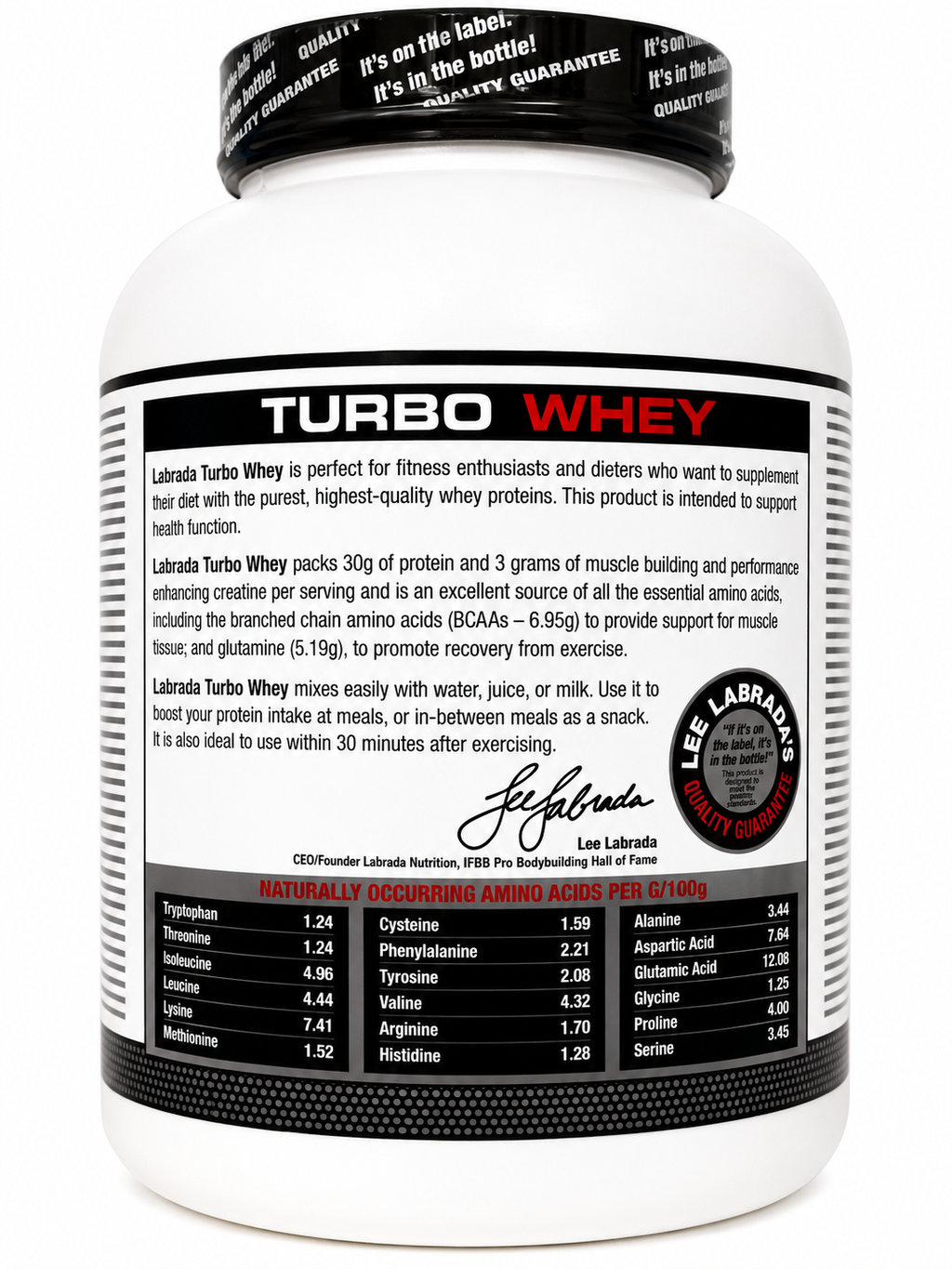 Labrada Turbo Whey Protein- Chocolate